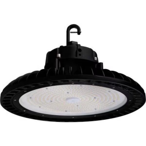 Commercial LED UFO LED High Bay, 240W, 200-480V, 32400 Lumen, 5000K, DLC Premium, Jd International Lighting, Mfr#: CLU11-240WSH1-BK50